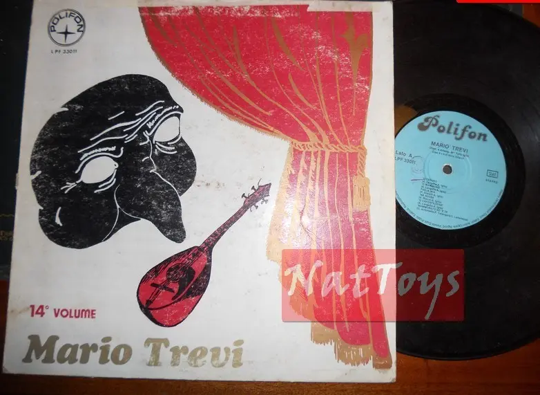 12" LP 33 GIRI Mario Trevi 14 VOLUME (Italia 1981, Polifon LPF 33011) - VG/VG