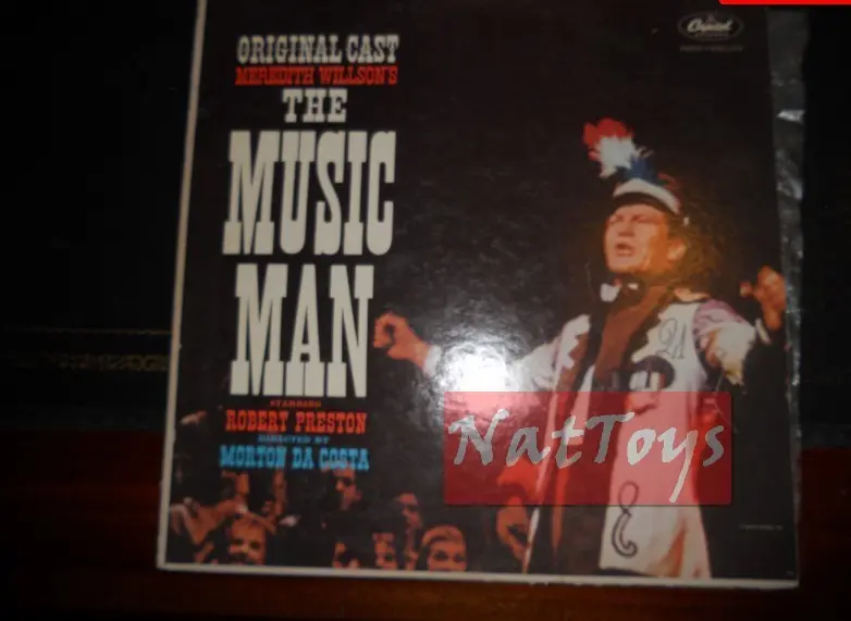 12" LP 33 GIRI Meredith Willson/Don Costa THE MUSIC MAN U.S.A. col. sonora VG/VG