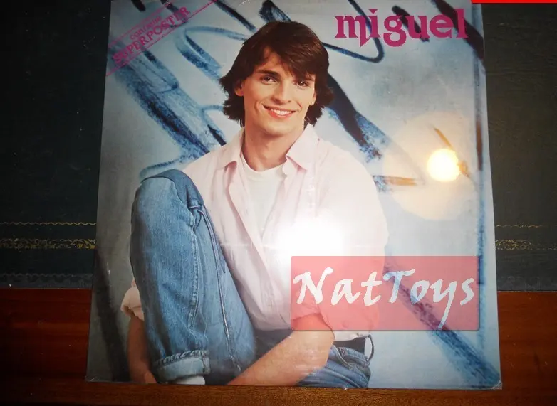 12" LP 33 GIRI Miguel Bose MIGUEL (Italia 1981, CBS 84336) + poster - NEW