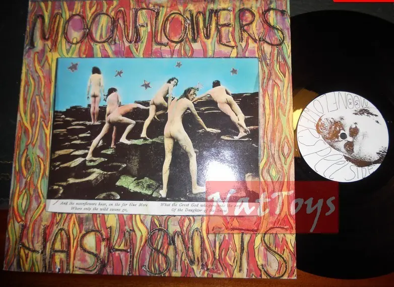 12" LP 33 GIRI Moonflowers HASH SMITS (U.S.A. 1991, Pop God PGLP-12) - EX/NM