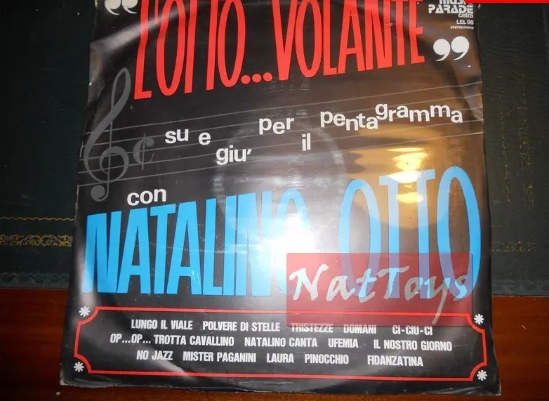 12" LP 33 GIRI Natalino Otto L'OTTO...VOLANTE (Italia, Cetra LEL 98) - SIGILLATO