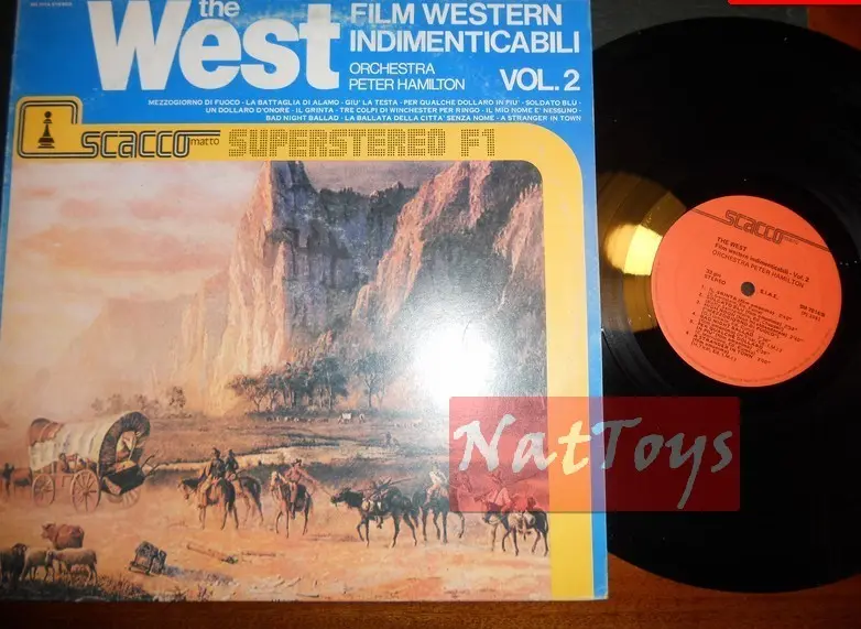 12" LP 33 GIRI Orchestra Peter Hamilton THE WEST - VOL. 2 Italia 1981 - EX/NM