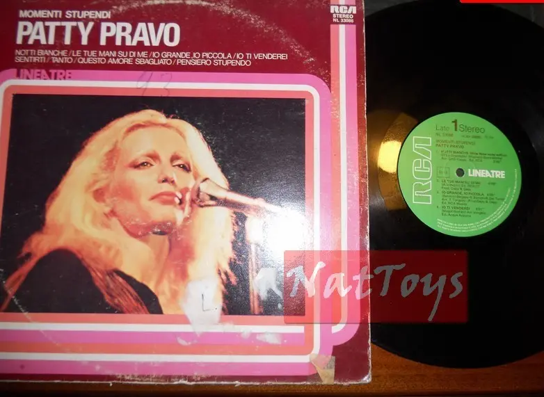 12" LP 33 GIRI Patty Pravo MOMENTI STUPENDI (Italia 1979, RCA Lineatre) - VG/VG