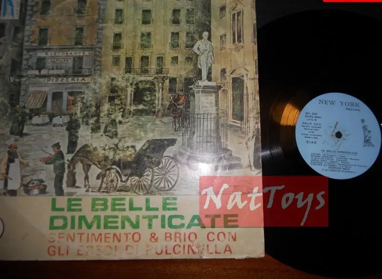 12" LP 33 GIRI Peppino Brio e Gli Eredi di Pulcinella LE BELLE DIMENTICATE VG/VG