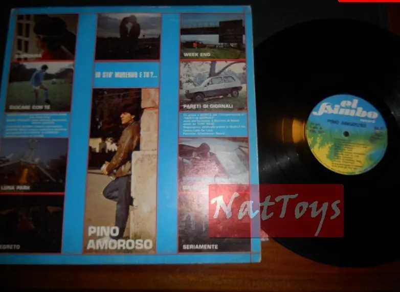 12" LP 33 GIRI Pino Amoroso VOLUME 5 (Italia, El Bimbo EBL 001) - VG/VG