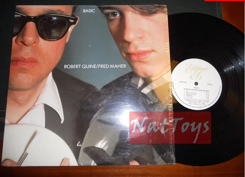12" LP 33 GIRI Robert Quine/Fred Maher BASIC (U.S.A. 1984) - NM/NM