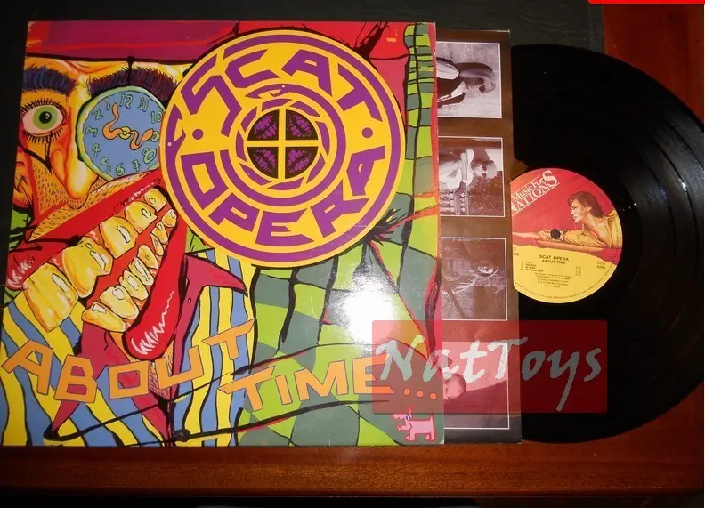 12" LP 33 GIRI Scat Opera ABOUT TIME (Italia 1991) - NM/NM