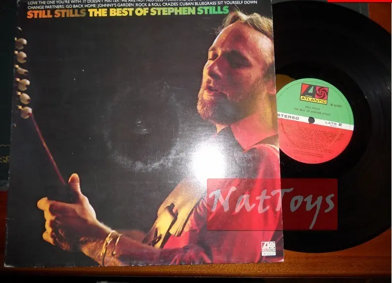 12" LP 33 GIRI Stephen Stills THE BEST OF STEPHEN STILLS (Italia 1976) - EX/NM