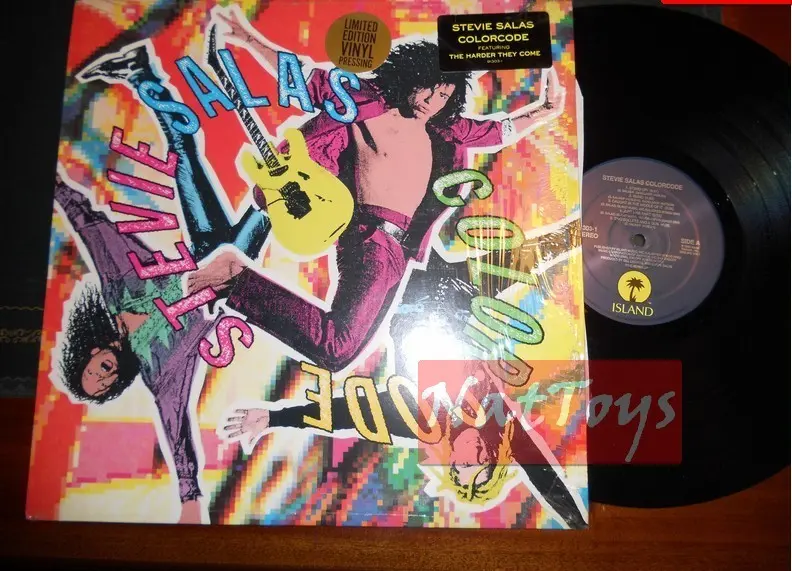 12" LP 33 GIRI Stevie Salas COLOR CODE (U.S.A. 1990, Island 7 91303-1) - NM/NM