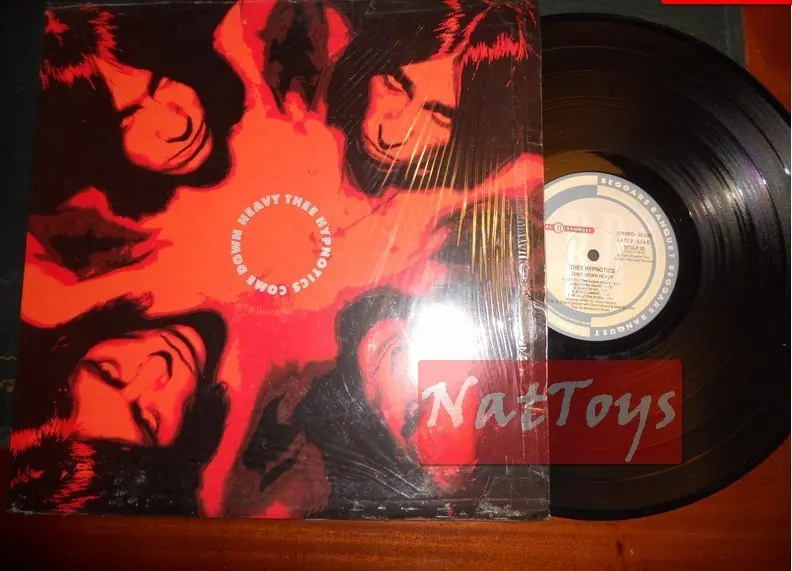 12" LP 33 GIRI Thee Hypnotics COME DOWN HEAVY (Italia 1990) NM/NM