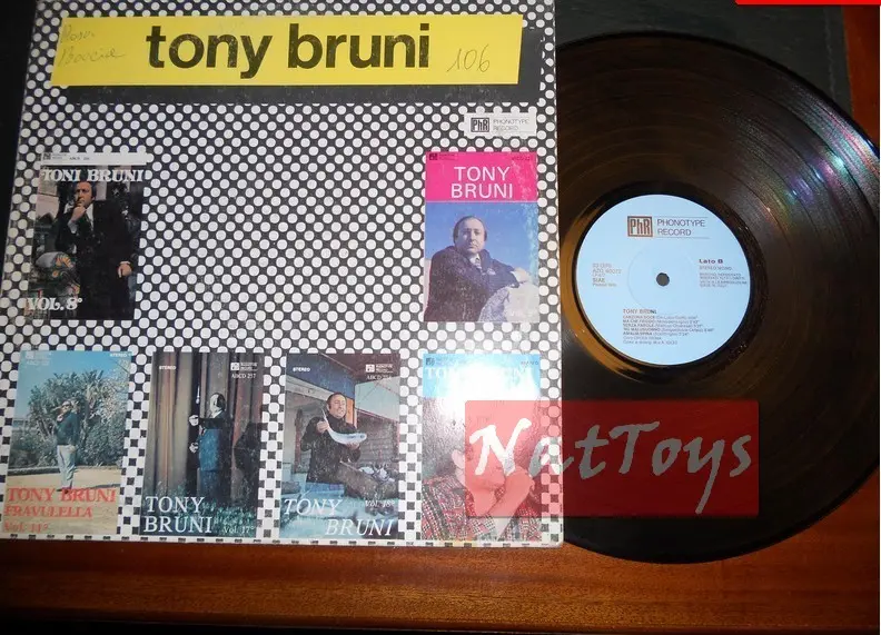 12" LP 33 GIRI Tony Bruni VOL. 23 (Italia 1984, Phonotype AZQ 40072) - EX/NM
