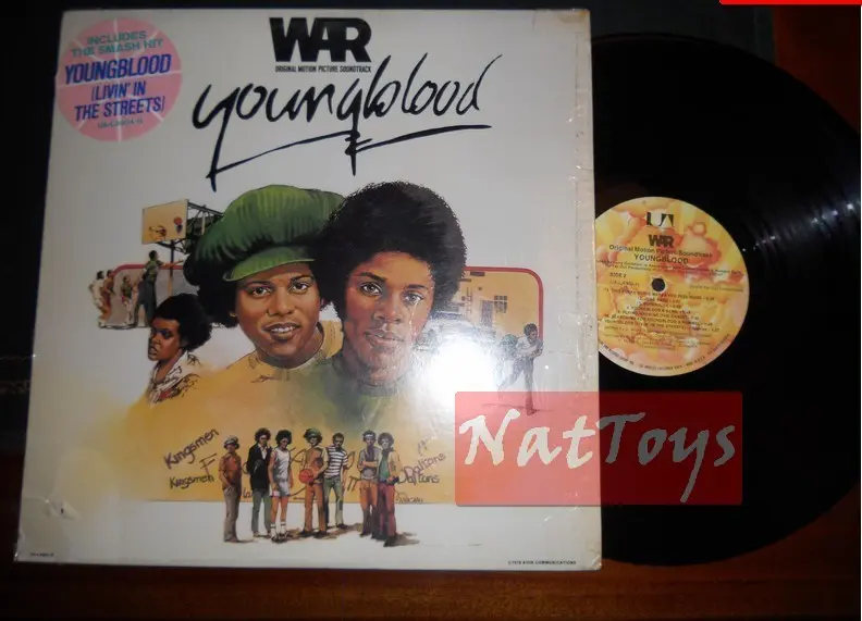 12" LP 33 GIRI War YOUNGBLOOD (U.S.A. 1978) [colonna sonora] - EX/NM