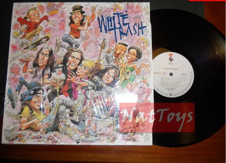 12" LP 33 GIRI White Trash WHITE TRASH (Germany 1991) - NM/NM