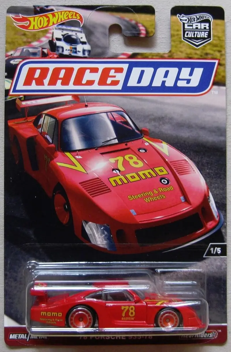 1978 Porsche 935-78 Momo #78 - Series Car Culture Race Day - Hot Wheels Premium - Scala 1/64