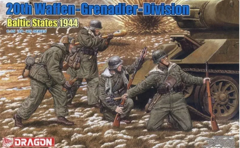 20th WAFFEN GRENADIER DIVIS.BALTIC STATES 1944 KIT 1