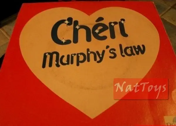 7" 45 GIRI Cheri MURPHY'S LAW (Italy 1982, POLYDOR/21 RECORDS 2002 157) - NM/NM