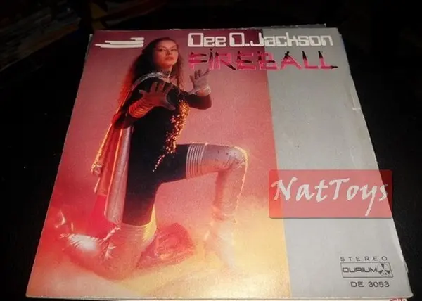 7" 45 GIRI Dee D. Jackson FIREBALL/FALLING INTO SPACE (Italy 1979) - NM/NM