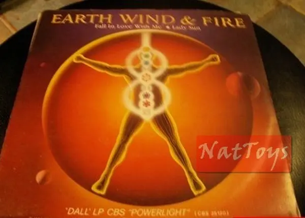 7" 45 GIRI Earth Wind & Fire FALL IN LOVE WITH ME/LADY SUN 1982 - NM/NM