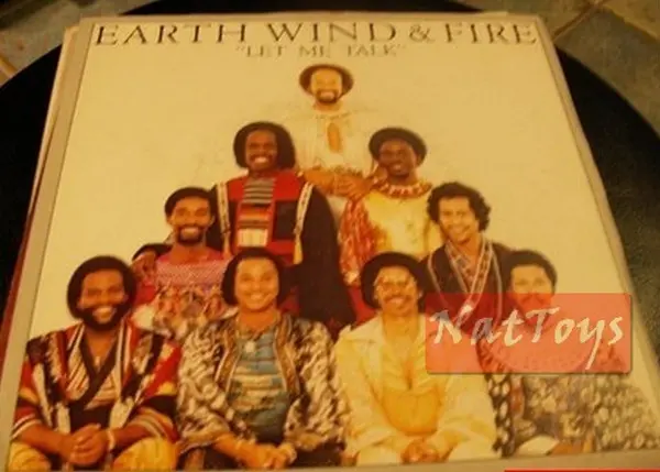 7" 45 GIRI Earth Wind & Fire LET ME TALK (Italy 1980, CBS 8982) - NM/NM