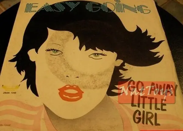 7" 45 GIRI Easy Going GO AWAY LITTLE GIRL (Italy 1982, BANANA ZBAN 7298) - NM/NM