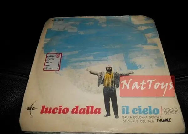 7" 45 GIRI Lucio Dalla IL CIELO/1999 (Italy 1998, ARC AN 4128) - EX/NM