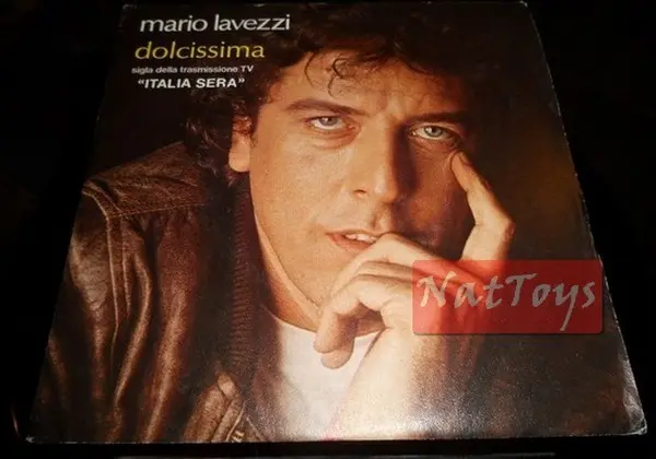 7" 45 GIRI Mario Lavezzi DOLCISSIMA/BASSA QUOTA (Italy 1983) NM colonna sonora