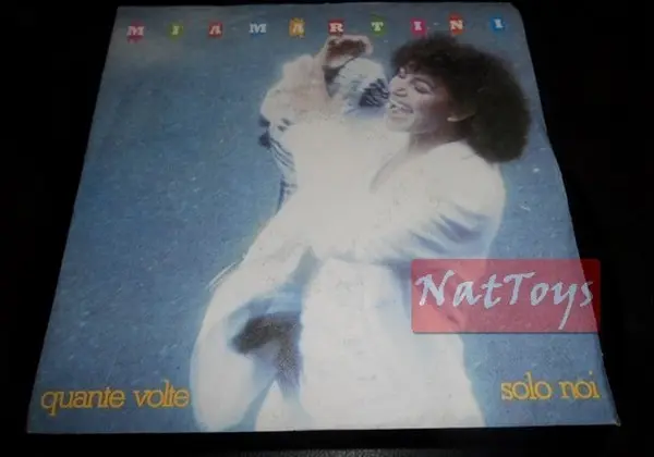 7" 45 GIRI Mia Martini QUANTE VOLTE/SOLO NOI (Italy 1982, DDD A 2819) - NM/NM