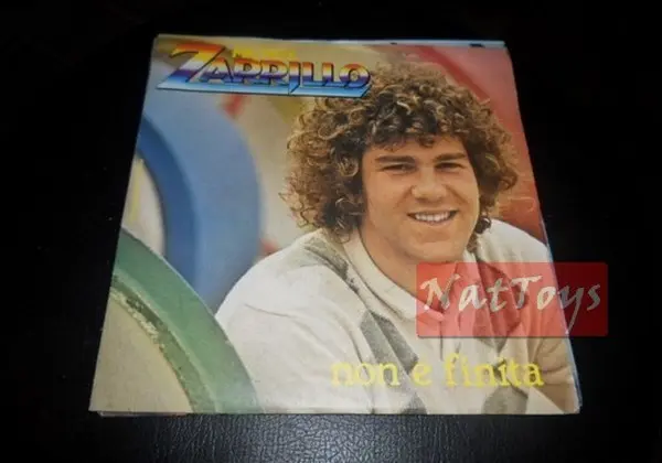 7" 45 GIRI Michele Zarrillo NON E' FINITA/SARABANDA (Italy 1981, CBS) - NM/NM