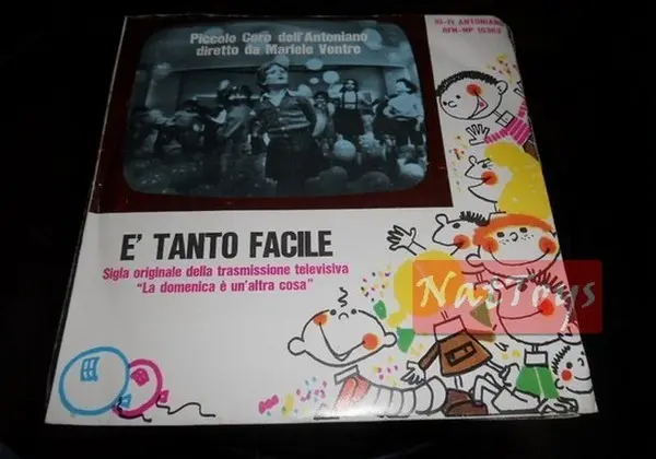 7" 45 GIRI Piccolo Coro Antoniano E' TANTO FACILE/COME SAREBBE BELLO 1970 NM/NM