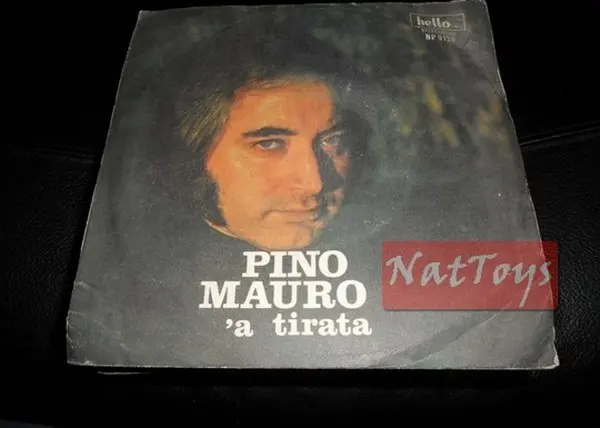 7" 45 GIRI Pino Mauro 'A TIRATA/CONFLITTO A FFUOCO (Italy 1973, HR 9126) - EX/EX