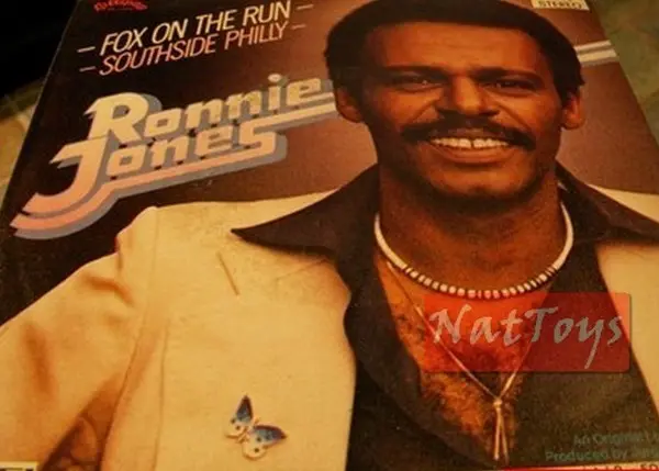 7" 45 GIRI Ronnie Jones FOX ON THE RUN/SOUTHSIDE PHILLY (Italy 1979) - NM/NM