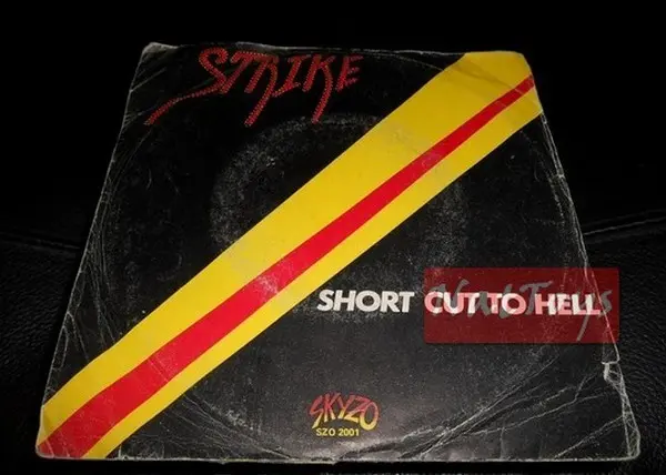 7" 45 GIRI Strike SHORT CUT TO HELL/GO YOUR WAY (1981, SKYZO SZO 2001) - VG/VG