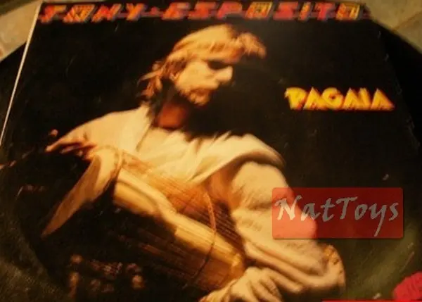 7" 45 GIRI Tony Esposito PAGAIA/CONTRORA (Italy 1982, BUBBLE BLU 9320) - NM/NM