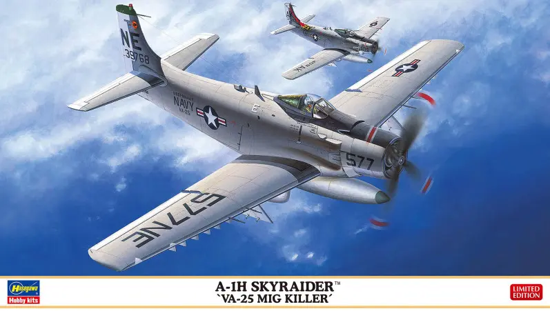 A-1H SKYRAIDER VA-25 MIG KILLER KIT 1