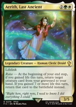 Aerith, Last Ancient - Commander