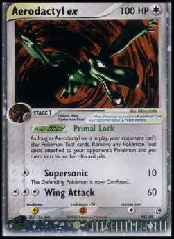 Aerodactyl ex - EX Tempesta di Sabbia (Ultra Rare) [SS-94]
