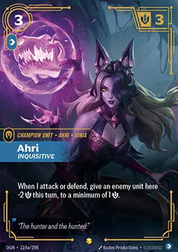 Ahri, Inquisitive - Origins (Showcase) [OGN-119a]