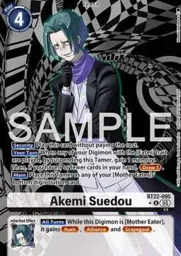 Akemi Suedou (BT22-095) - Cyber Eden (Alternative Art) [BT-22-095]