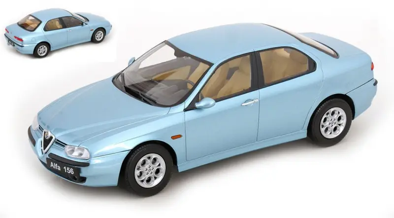 ALFA ROMEO 156 1998 LIGHT BLUE METALLIC 1