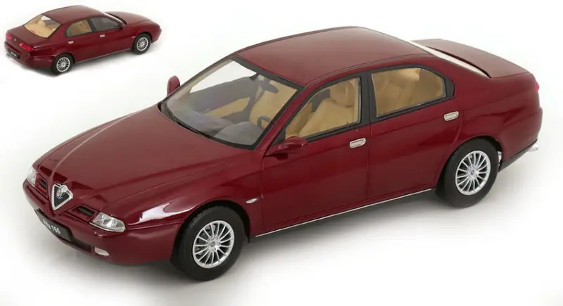 ALFA ROMEO 166 1999 RED METALLIC 1