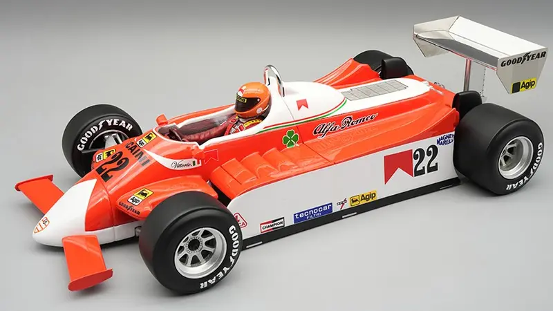 ALFA ROMEO 179 N.22 OLANDA GP 1980 V.BRAMBILLA W/DRIVER 1