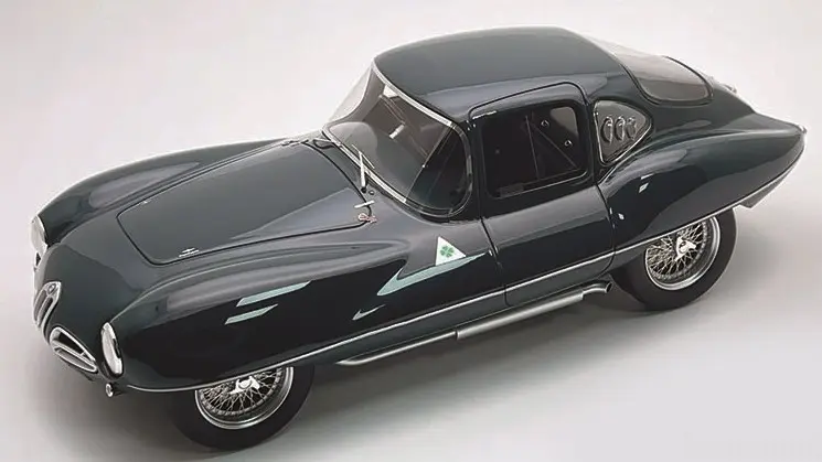 ALFA ROMEO C52 DISCO VOLANTE COUPE 1973 GREEN 1
