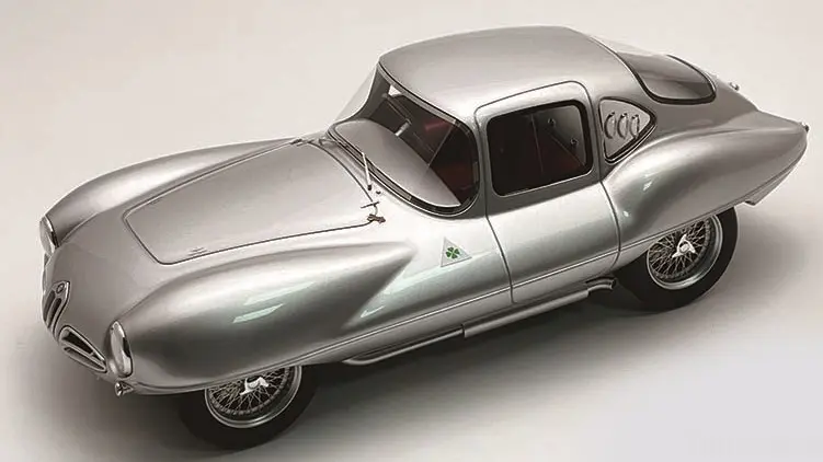 ALFA ROMEO C52 DISCO VOLANTE COUPE 1973 MET.SILVER 1