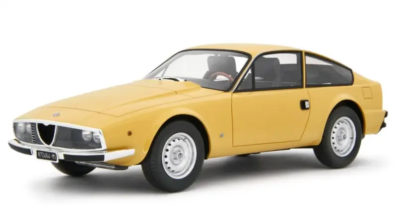 ALFA ROMEO GIULIA COUPE 1600 GT JUNIOR ZAGATO 1972 YELLOW 1