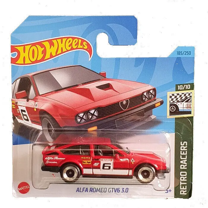 Alfa Romeo GTV 3.0 Red - Hot Wheels - Scala 1/64 Circa