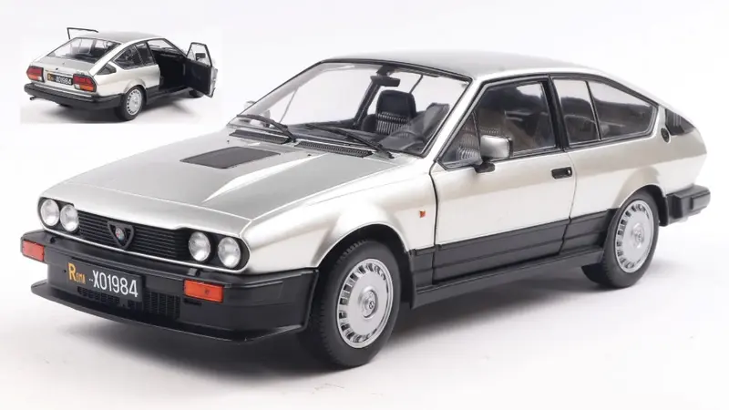 ALFA ROMEO GTV6 1984 SILVER 1
