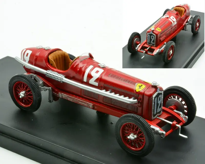 ALFA ROMEO P3 FRANCIA MONTLHERY GP 1934 N.12 LOUIS CHIRON 1