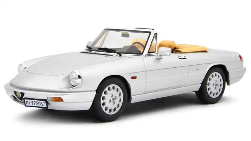 ALFA ROMEO SPIDER 1.6-2.0i 1990 SILVER 1