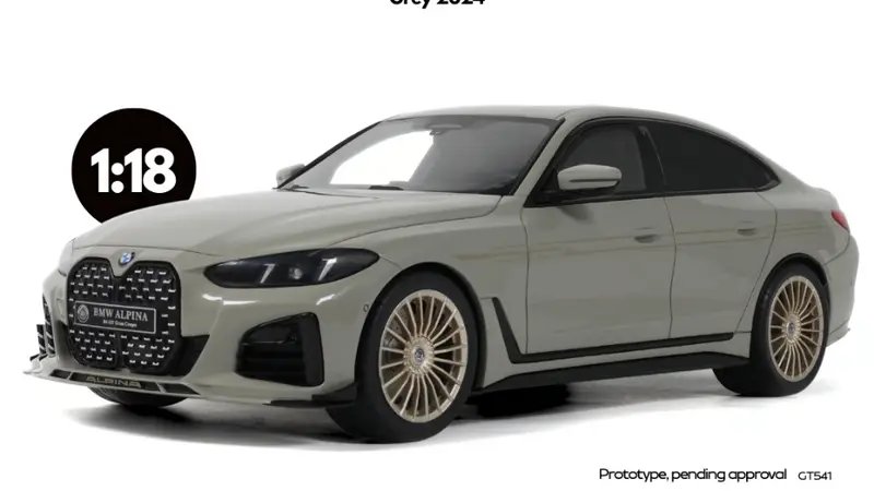 ALPINA B4 GT 2024 GREY 1