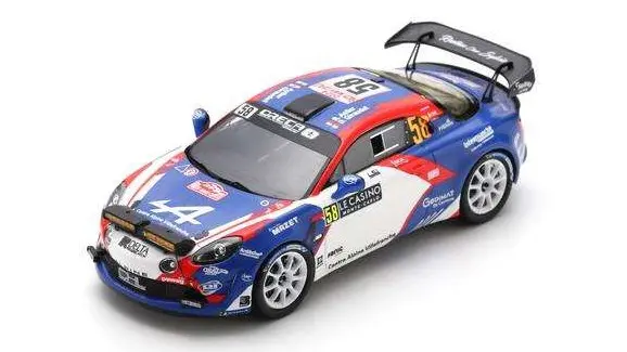 ALPINE A110 N.58 RALLY MONTE CARLO 2024 ASTIER-GIRAUDET 1